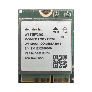 MediaTek MT7922 Wireless LAN Card