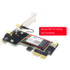 MT7927 and WiFi 7 PCIe WiFi Card Bundle for Desktop PC, Tri-Band Wireless Adapter, Bluetooth 5.3,  Supports AMD/Intel Motherboard, Not Compatible with Windows 10 - Image 5