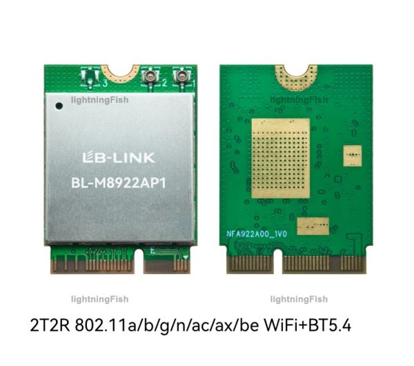 RTL8922A WIFI7 Wireless Network Card 5G/6G Tri Band M.2 Gigabit BT5.4  Laptop Network Card MT7927 - Image 3