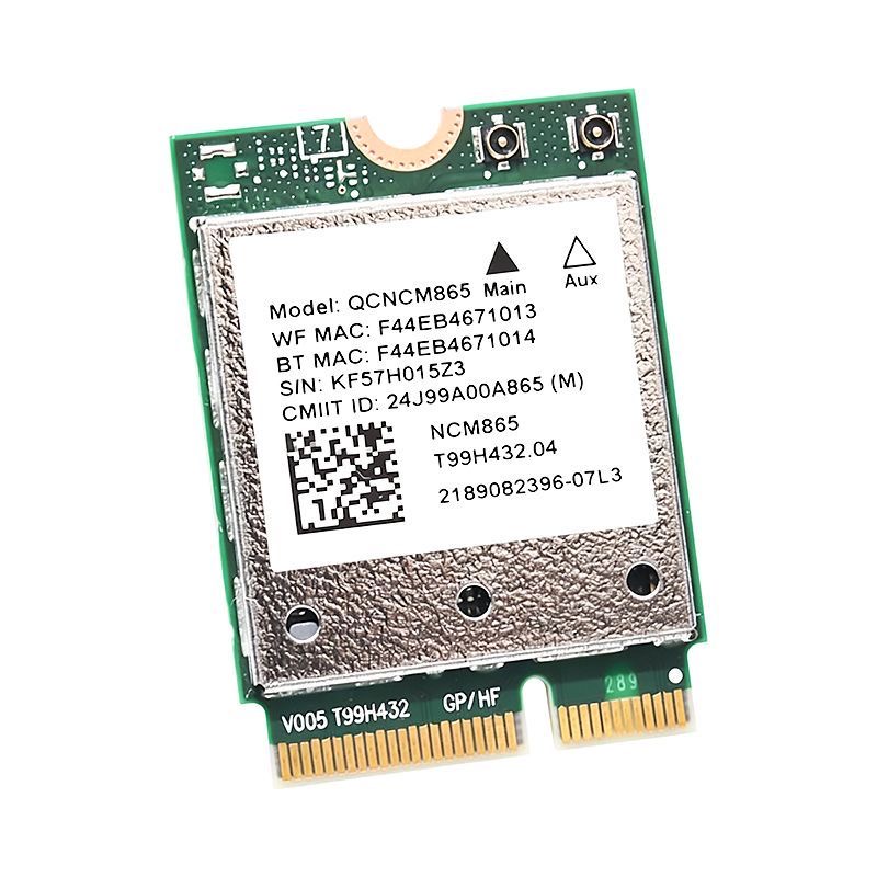 QCNCM865 M.2 Key E WiFi 7 Card BT5.3 Tri-Band 5800Mbps better BE200 WiFi Adapter - Image 2